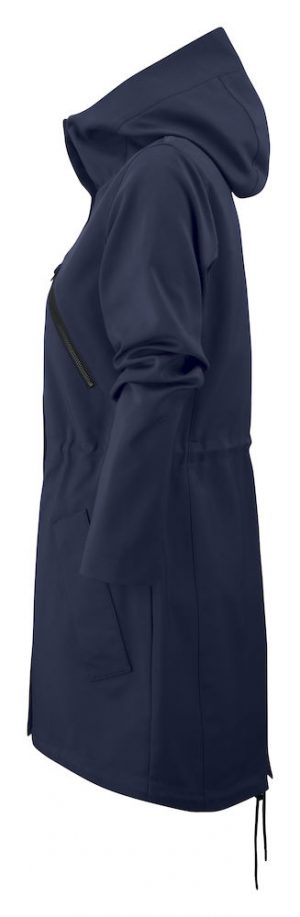 Jacket Hurstbridge James Harvest Lady navy zijkant - Yipp & Co Textiles