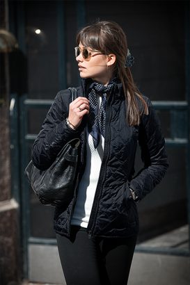 Jacket Henderson Nimbus Lady zwart sfeerfoto - Yipp & Co Textiles