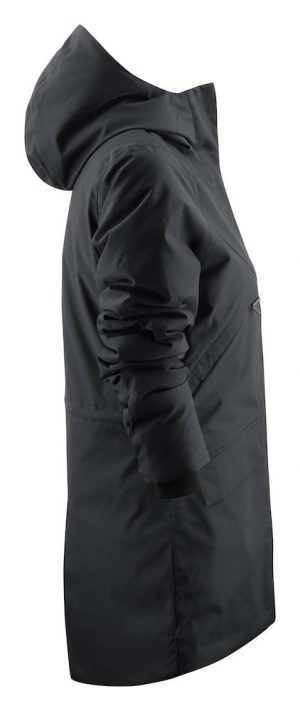 Jas Winterparka Brinkley James Harvest Lady zwart zijkant 2 - Yipp & Co Textiles