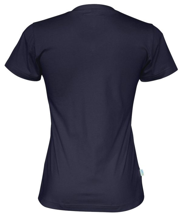 141021 855 v neck ss tee lady b navy yippenco textiles