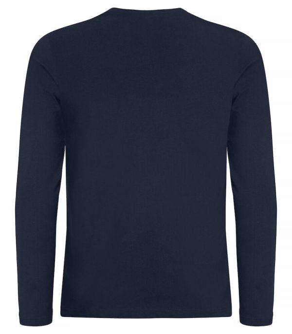 clique premium fashion t ls dark navy achterzijde yippenco textiles