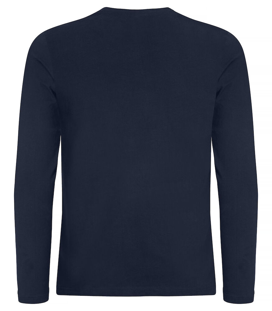 clique premium fashion t ls dark navy achterzijde yippenco textiles