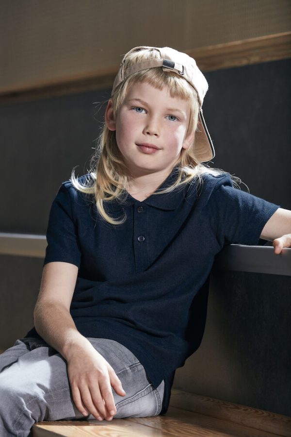 basic polo kinderen yippenco textiles