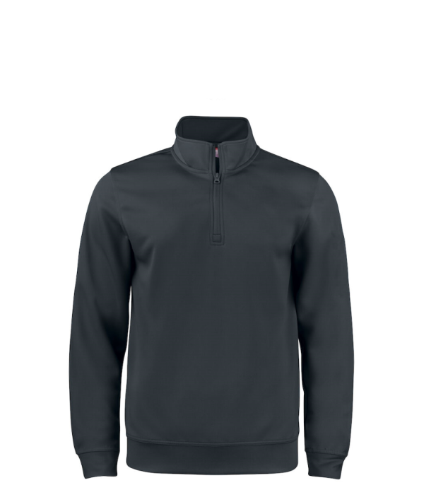 clique basic active half zip kinderen yippenco textiles