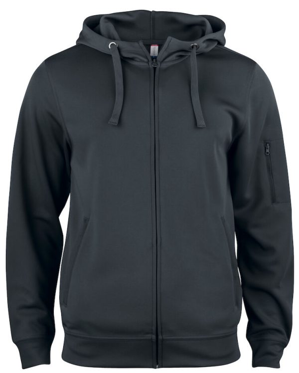 clique basic active hoody full zip yippenco textiles 6 e1711545868304