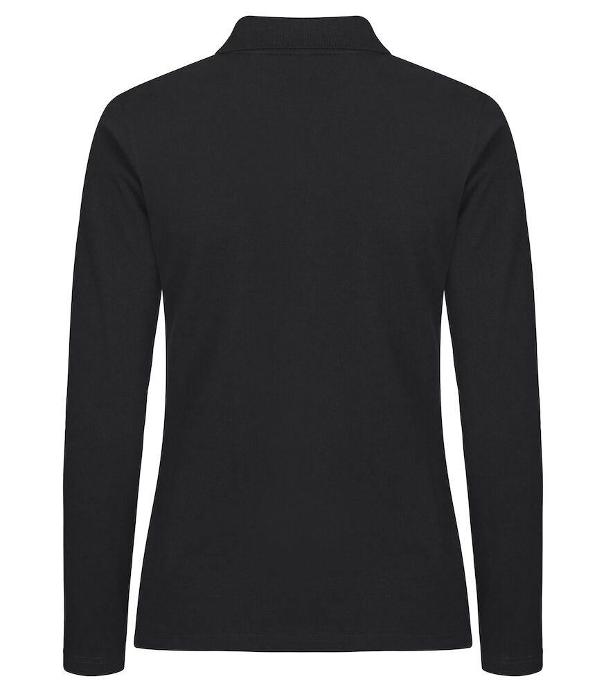 clique stretch premium polo ls dames yippenco textiles 3