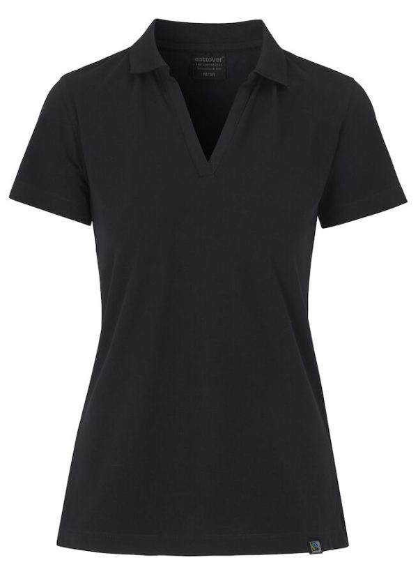 cottover stretch pique polo gots dames yippenco textiles 5 e1710405612401