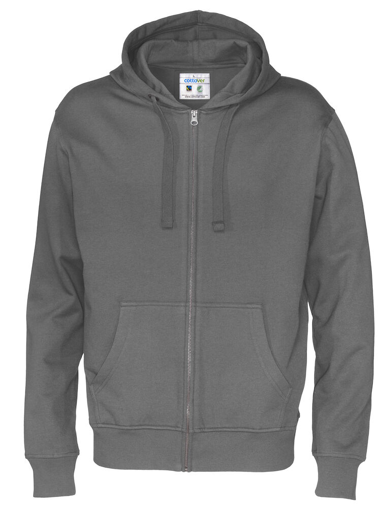 cottover hoodie full zip yippenco textiles 12