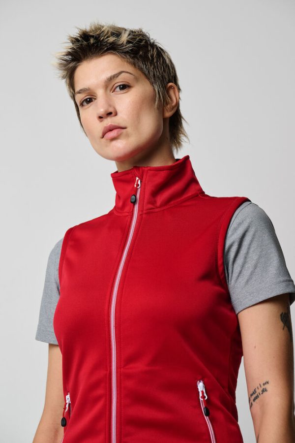 printer red vest powerslide dames yippenco textiles 8